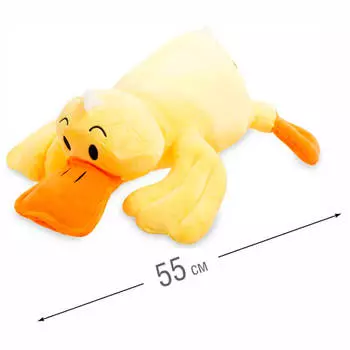 Игрушка мягкая Хуада утка 55см mg739