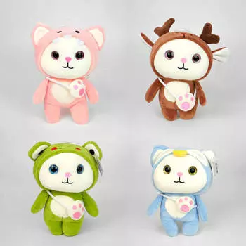 Игрушка мягкая Микрос котик 20см ч42631