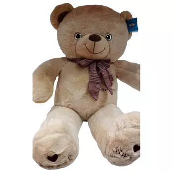 Игрушка мягкая мишка с бантом 55 см