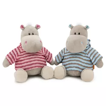 Игрушка мягкая оранж тойс бегемот жорик 20см мс1983/20