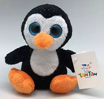 Игрушка мягкая пингвиненок 12*10*9см mh17529j