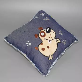 Игрушка мягкая подушка собака 30*30см