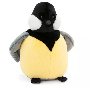 Игрушка мягкая пушистик синичка 22 см