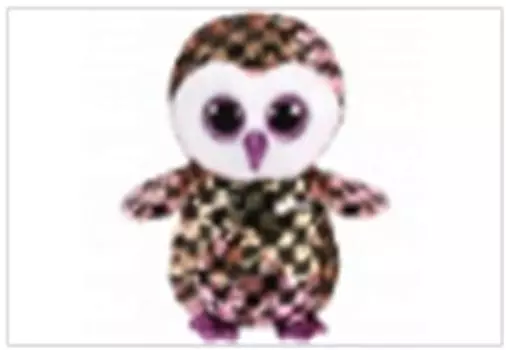 Игрушка мягкая тивай сова 15см 36673