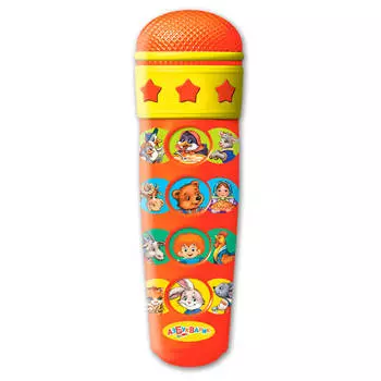 Игрушка развивающая Азбукварик микрофон караоке для малышей