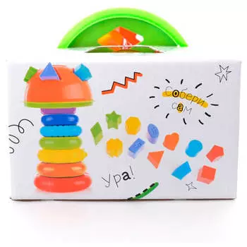 Игрушка развивающая Кнопа грибочек 87024/87072