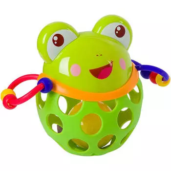 Игрушка развивающая погремушка Бондибон лягушка 11*17*16,5см 0089