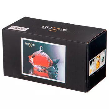 Икорница 15*7*10см Lefard муза рыбка с ложкой 355-231