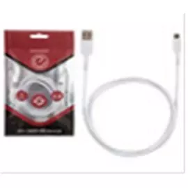 Кабель энерджи usb/микро usb, цвет - белый