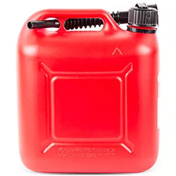 Канистра 20л красная для топлива с лейкой