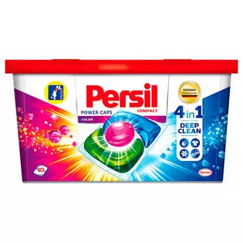 Капсулы для стирки персил 10 шт дуо-капс колор