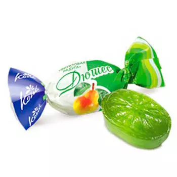 Карамель фруктовая радуга дюшес Konti