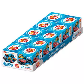 Карамель на палочке с игрушкой лолли бокс 11г машинки конфитрейд