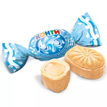 Карамель с молочным вкусом конти