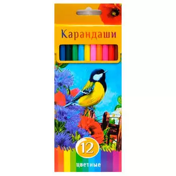 Карандаши 12цв БиДжи ассорти 79671/80379