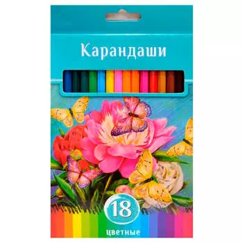Карандаши 18цв БиДжи 79661