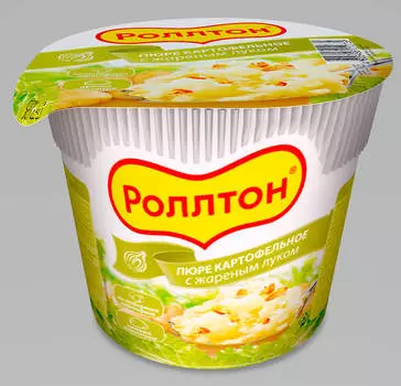Картофельное пюре Роллтон 40г с жареным луком б/п