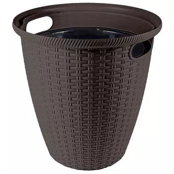 Кашпо напольное ротанг d 328/20 л венге ing50020внг