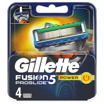 Кассеты Gillette Fusion ProGlide Power 4шт