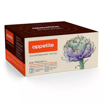 Кастрюля 2л Appetite ферма