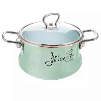 Кастрюля 2л Vitros маэстро оливковая индукция 8so165s