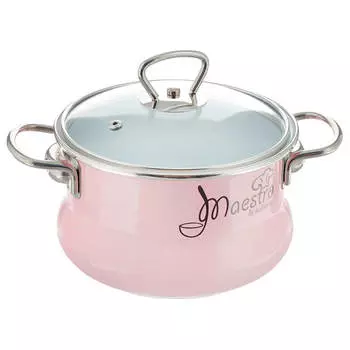 Кастрюля 2л Vitross maestro розовая 8so165s