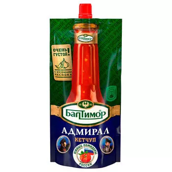 Кетчуп БалТимор 260г адмирал дой-пак