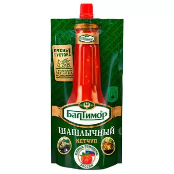 Кетчуп БалТимор 260г шашлычный дой-пак