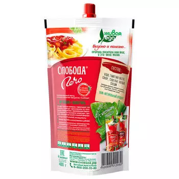 Кетчуп лечо Слобода 350г Doy-Pack