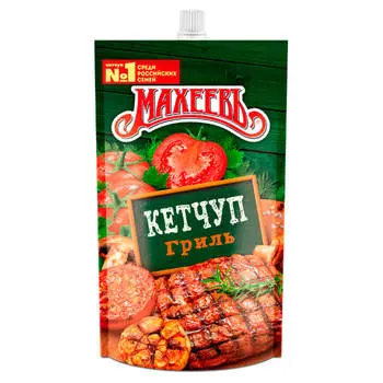 Кетчуп Махеевъ 300г гриль дой-пак