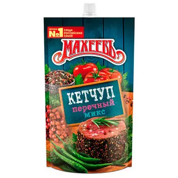 Кетчуп Махеевъ 300г перечный микс дой-пак