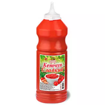 Кетчуп Семилукская Трапеза 450г сладкий пл/б