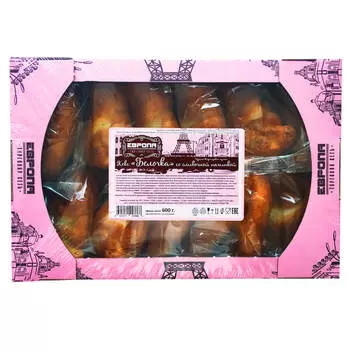 Кекс белочка 600г со сливочной начинкой мон шарме ооо