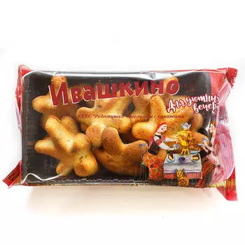 Кекс ребятушки-веселушки с цукатами 190г Ивашкино