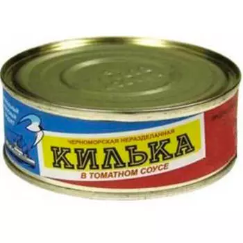 Килька Темрюк 240г в т/с ж/б