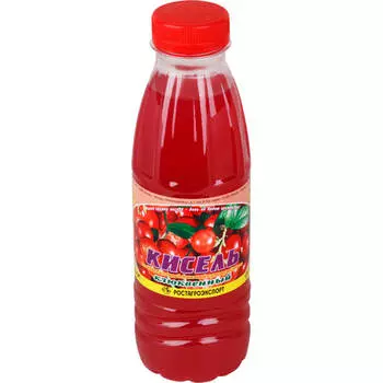 Кисель 500г клюквенный пл/бут раэ