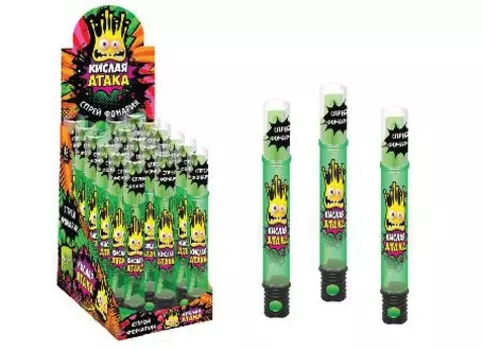 Кислая атака спрей 28г светящийся сладкая сказка