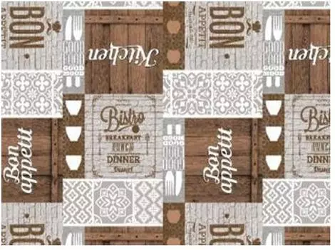 Клеенка Кармен пвх на ткани 1,40х20