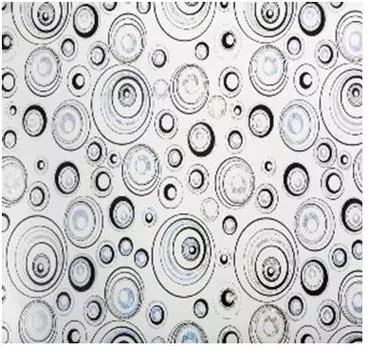 Клеенка силиконовая декорелле 023 прозрачный фон размер 0,6*20м