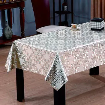 Клеенка танго металлик на ткани 1,40*20м арт 218/035