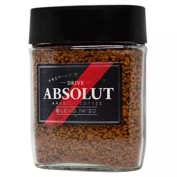 Кофе абсолют 95 г бленд №120 ст/б сублимированный
