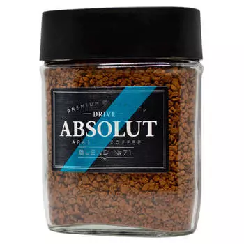 Кофе абсолют 95 г бленд №71 ст/б сублимированный