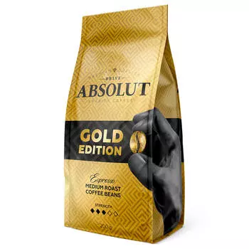 Кофе Absolut Drive Gold Edition 200г зерно