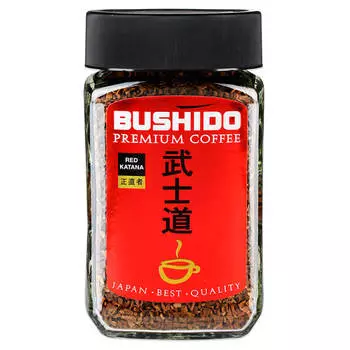 Кофе Bushido Red Katana 100г