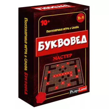 Игра настольная плэй ленд буквовед мастер