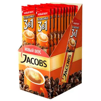 Кофе Jacobs Monarch 12г Classicа 3 в 1