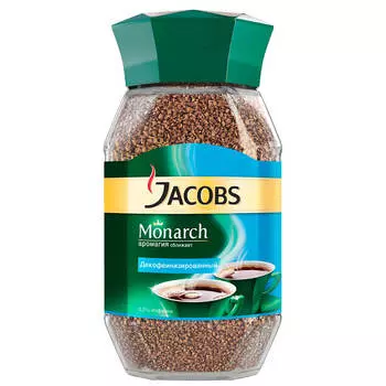 Кофе Jacobs Monarch без кофеина 95г