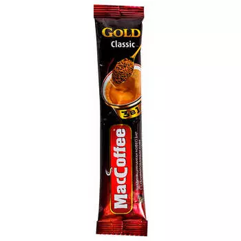Кофе MacCoffe Gold 16г 3 в 1