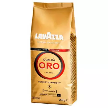 Кофе Lavazza 250 г Oro зерно