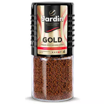 Кофе жардин 190 г голд ст/б